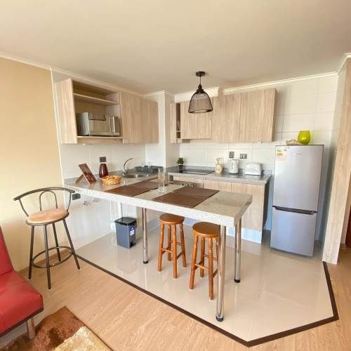 Venta Temuco. Sin Comisión. Vive o invierte con rentabilidad inmediata Piso 14 | 2D 2B | 58 m² + estacionamiento + bodega