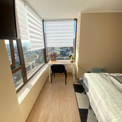 Venta Temuco. Sin Comisión. Vive o invierte con rentabilidad inmediata Piso 14 | 2D 2B | 58 m² + estacionamiento + bodega