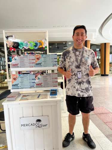 Representante de ventas en terreno