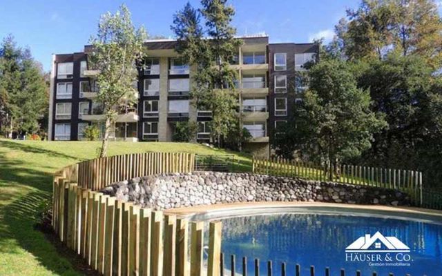 Exclusivo departamento camino al volcan en Pucon