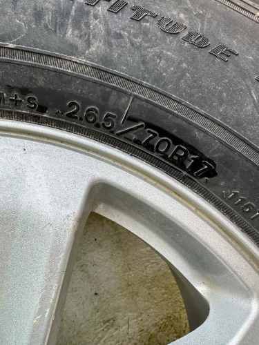 Meumaticos para camioneta