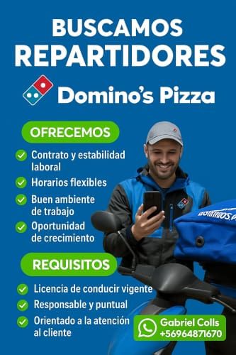 Repartidor Part Time - Chillan