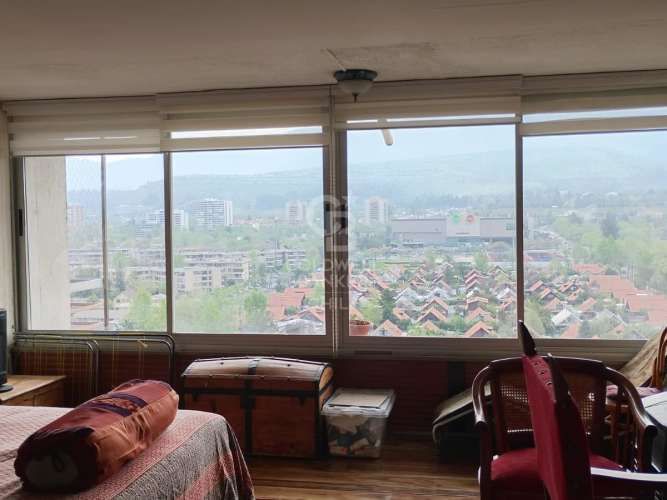 Depto con amplia vista y seguridad 24/7.