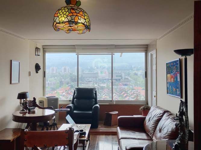 Depto con amplia vista y seguridad 24/7.