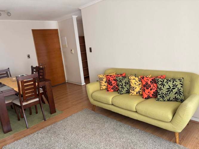 Departamento amoblado 3 dorm., estac, Parque Urbano, Concepción