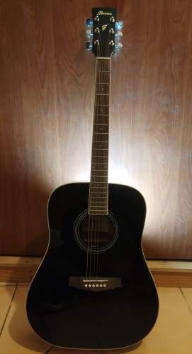 Guitarra Acústica Ibañez PF15 Black
