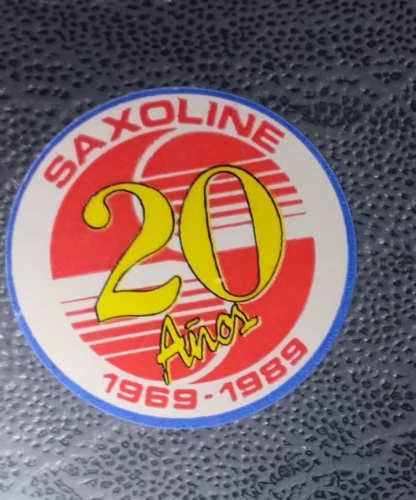 Maletín Saxoline antiguo 1989