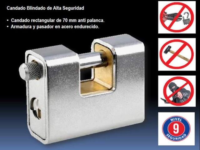 candados de seguridad