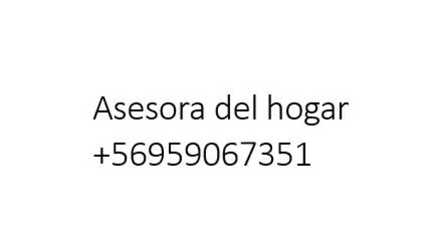 Asesora del Hogar Ayudante