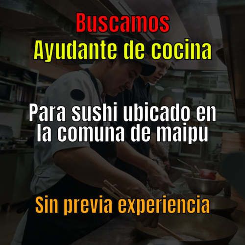 Ayudante de cocina