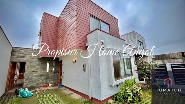 VENTA CASA ANGOL 3D, 2B, PISCINA, SECTOR AVDA. ESMERALDA.