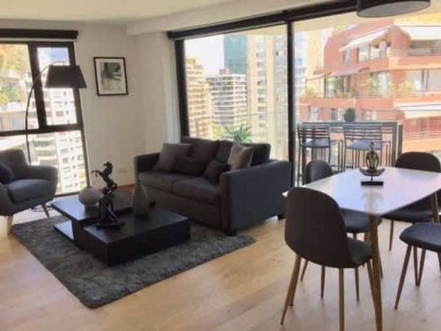 Departamento Amoblado En Arriendo De 2 Dorm. En Las Condes