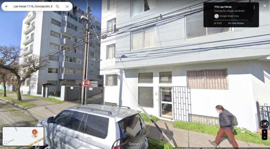 Departamento En Venta 1 Dorm. Heras /paicavi En Concepción