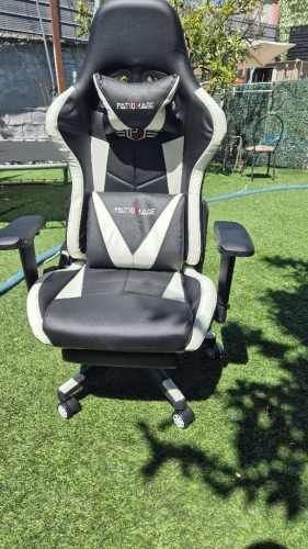 Silla Gamer Pro Blanco/Negro