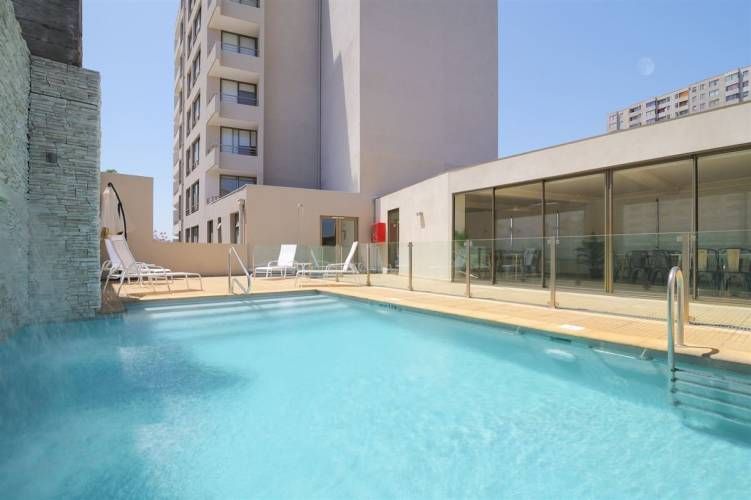 Depto Coronel Robles, Piso 16, Vista Poniente. Estudio