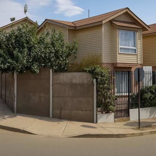 Arriendo casa amoblada aislada tres dormitorios dos baño