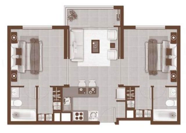 DEPTO 2D2B+E+B  LUMINOSO Y GRAN CONECTIVIDAD