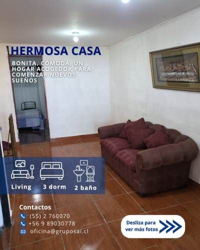 Se vende amplia casa