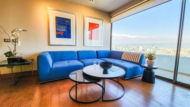 Top Amoblado 2 Dorm. Vista Tranquilo. El Golf En Las Condes