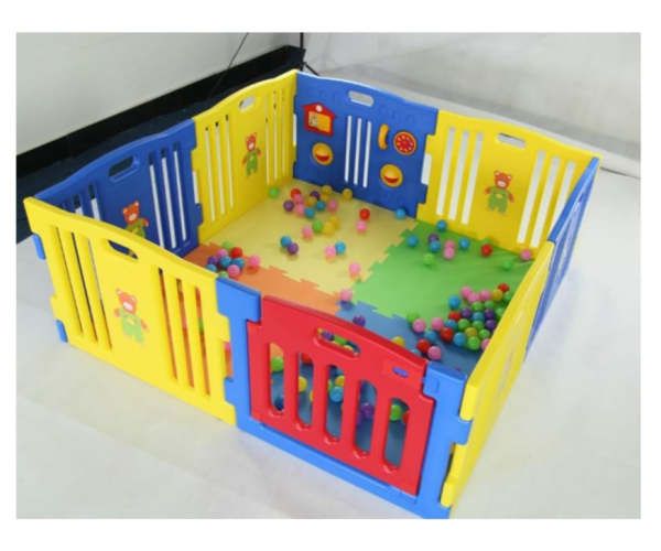 CORRAL BEBÉ 8 PIEZAS