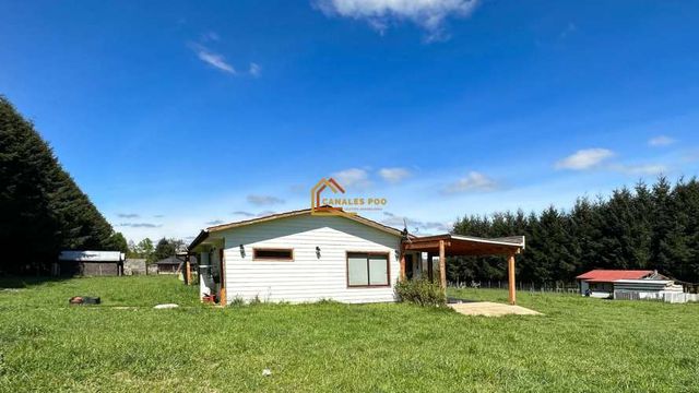 Parcela con Casa y Dos Cabañas Sector Liu Liu, Huiscapi