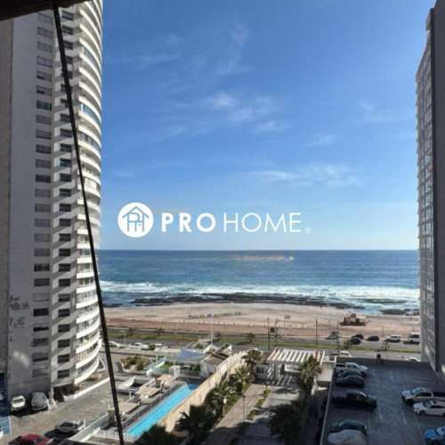 Arriendo: Vive el lujo frente al mar en un departamento con conexión inigualable