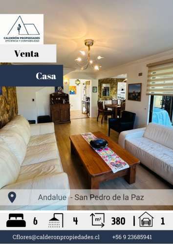 Encantadora Casa en Venta 6D+4B – Andalue