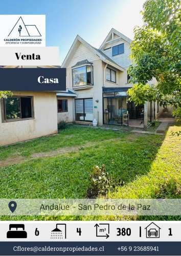 Encantadora Casa en Venta 6D+4B – Andalue