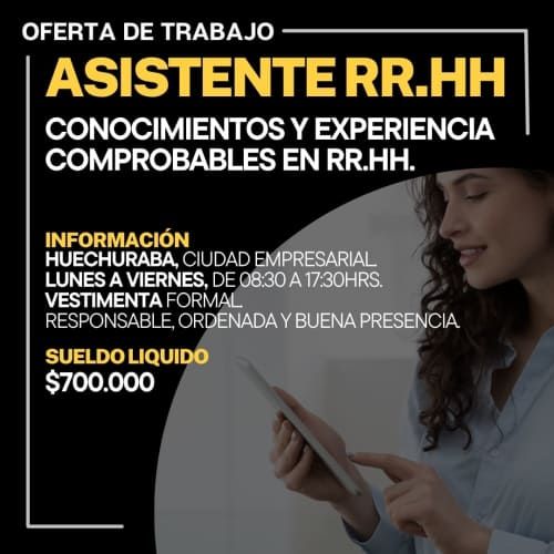 Asistente de RR.HH