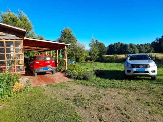 Parcela 6700 M2 con casa 2D 1B en Quepe, a 20 km del centro de Temuco