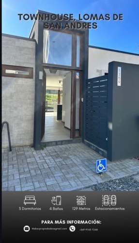 Townhouse, Lomas de San Andres (123087)