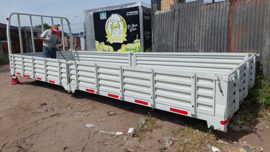Carrocerías Planas con Barandas de 6.30, 6.60 y 7.00 de largo