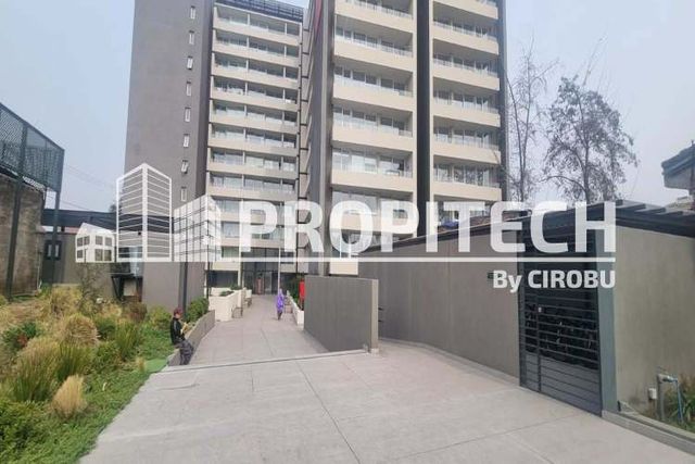 DEPTO AMOBLADO 1HAB+1BAÑ, PISO 9, METRO QUILIN