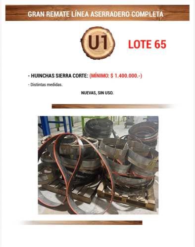 REMATE PARTES GRAN ASERRADERO