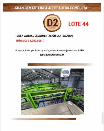 REMATE PARTES GRAN ASERRADERO