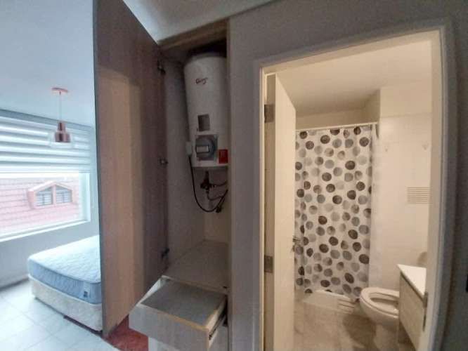 Depto central espacio unificado tipo estudio, piso 4