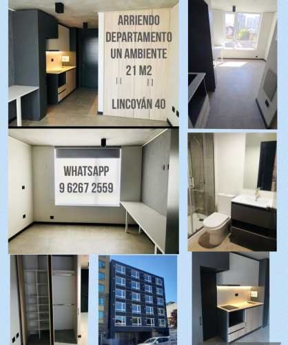 Departamento estudio 1 dormitorio 1 baño