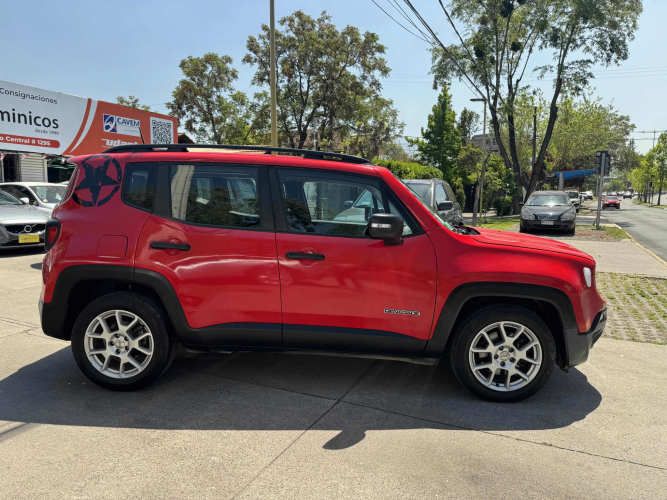 JEEP RENEGADE  SPORT LX 1.8 AUT FULL CAMARA AIRBAG AIRE VER EN LAS CONDES 2019