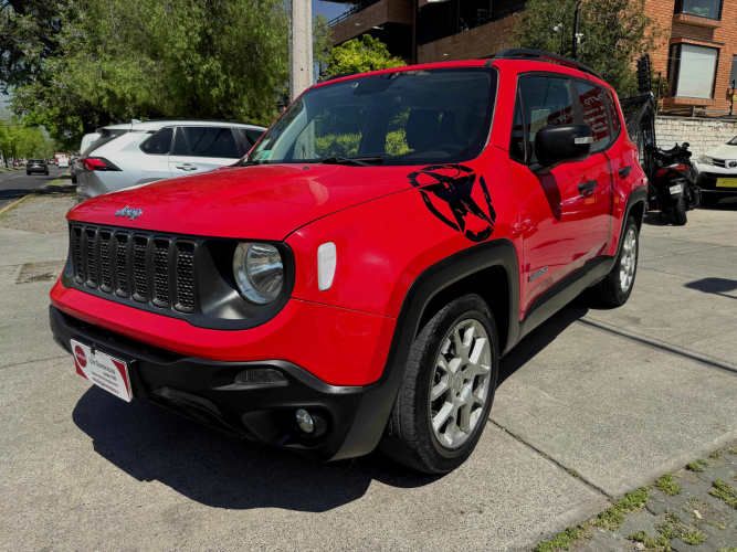 JEEP RENEGADE  SPORT LX 1.8 AUT FULL CAMARA AIRBAG AIRE VER EN LAS CONDES 2019