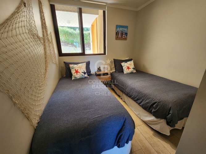 Vista al Mar y Golf | Amoblado en Santa Augusta