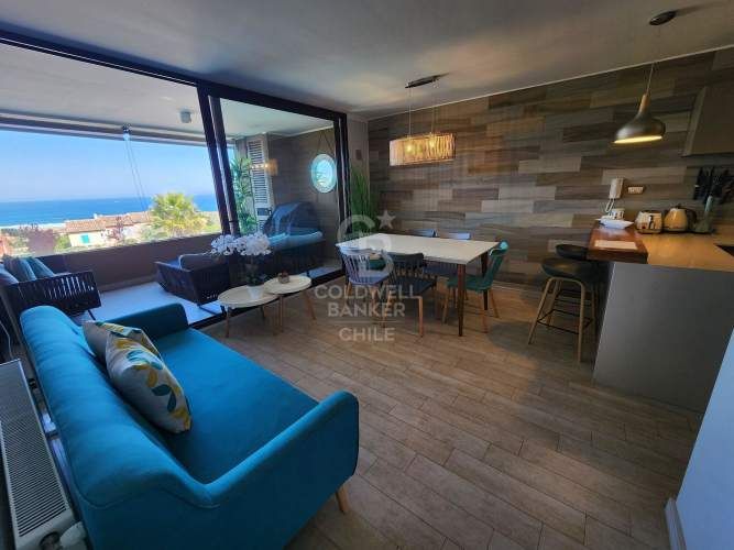 Vista al Mar y Golf | Amoblado en Santa Augusta