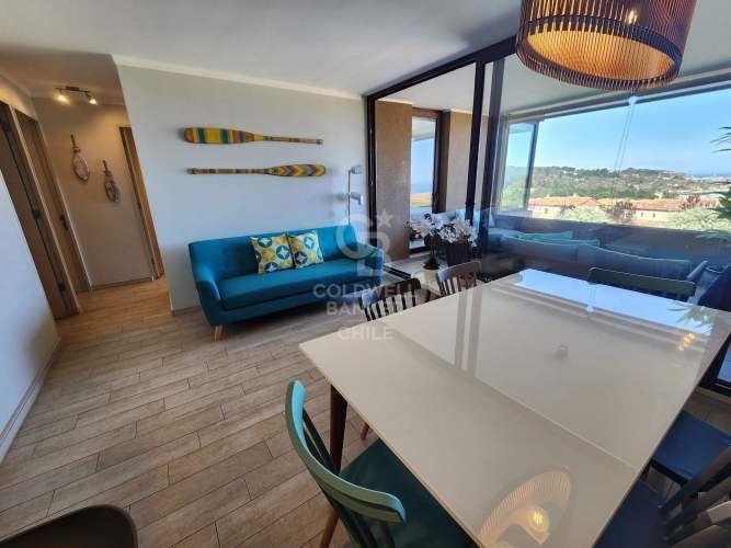 Vista al Mar y Golf | Amoblado en Santa Augusta