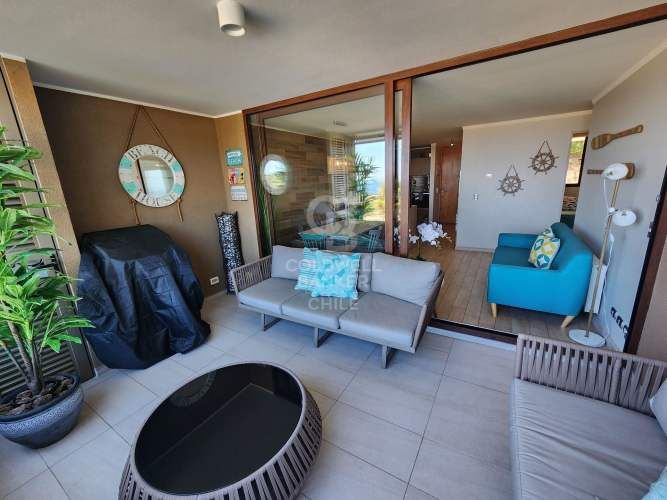 Vista al Mar y Golf | Amoblado en Santa Augusta