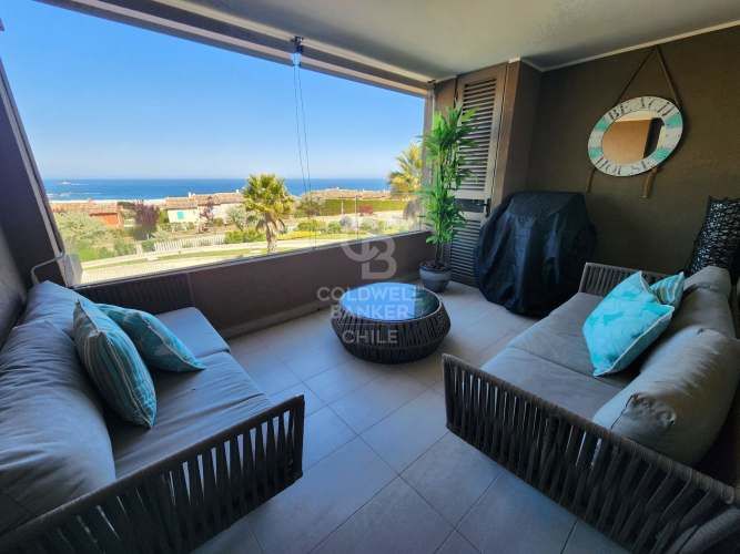 Vista al Mar y Golf | Amoblado en Santa Augusta