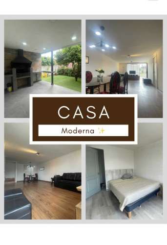 Moderna |4 dormitorios| Buen quincho |2 pisos (123992)