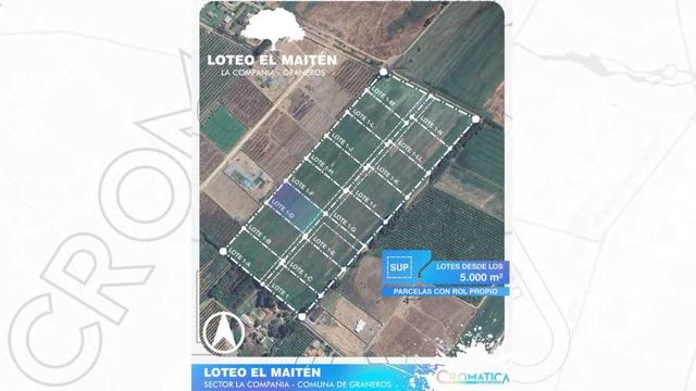Venta Parcela 1-D En Loteo El Maitén, Sector La Compañía