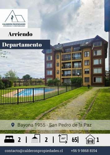 Se Arrienda Lindo Departamento en Bayona - San Pedro de la Paz