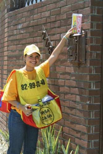 Repartidor de volantes