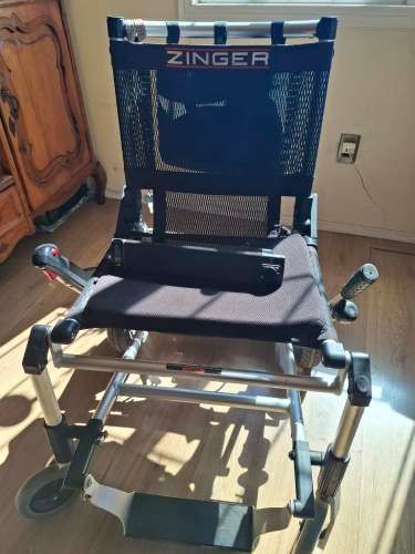 Silla de ruedas eléctriza plegable Zinger