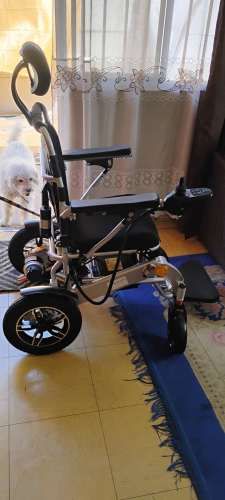 Silla de ruedas electrica liviana de aluminio medicaltec conversable